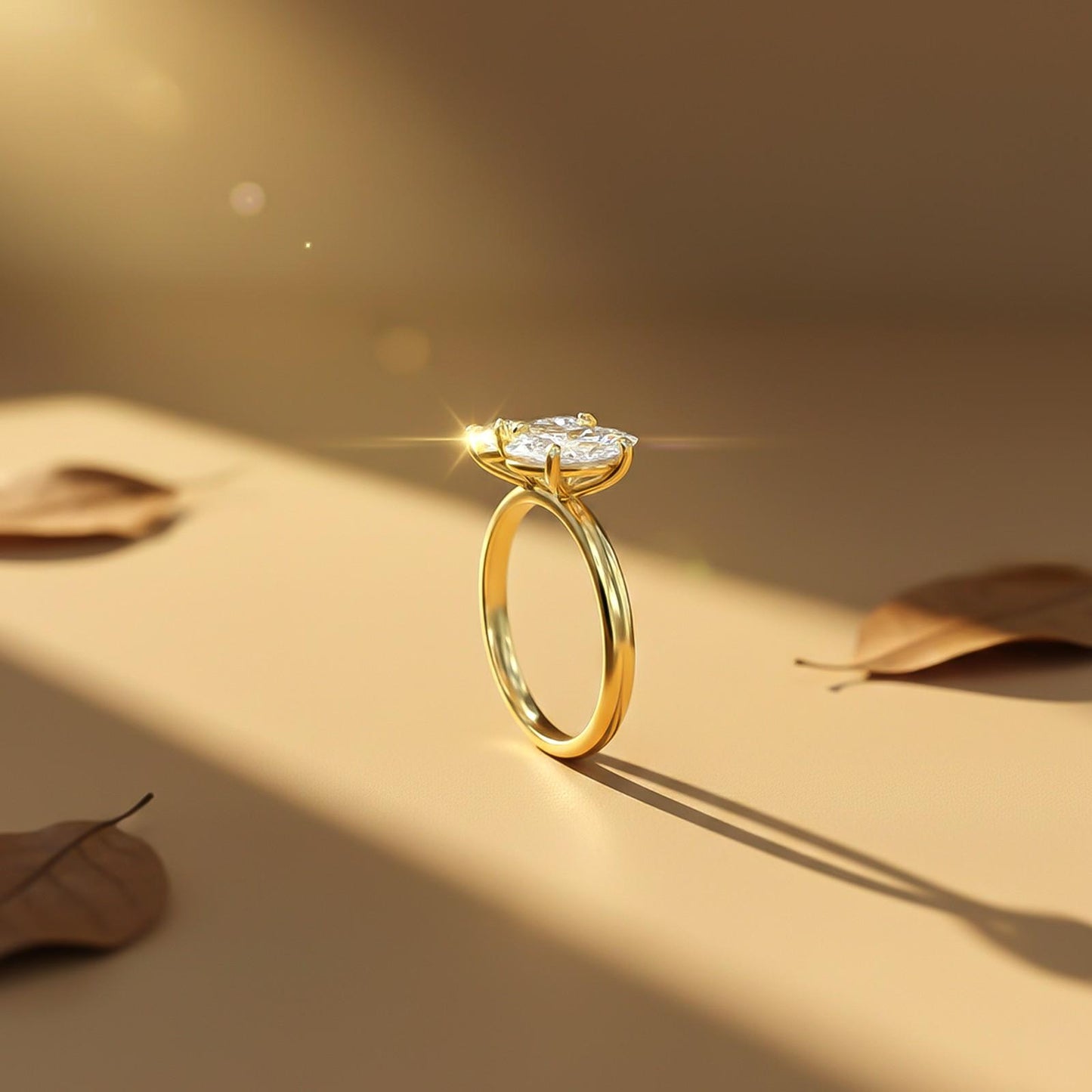 2Ctw Moissanite Double Stone Ring