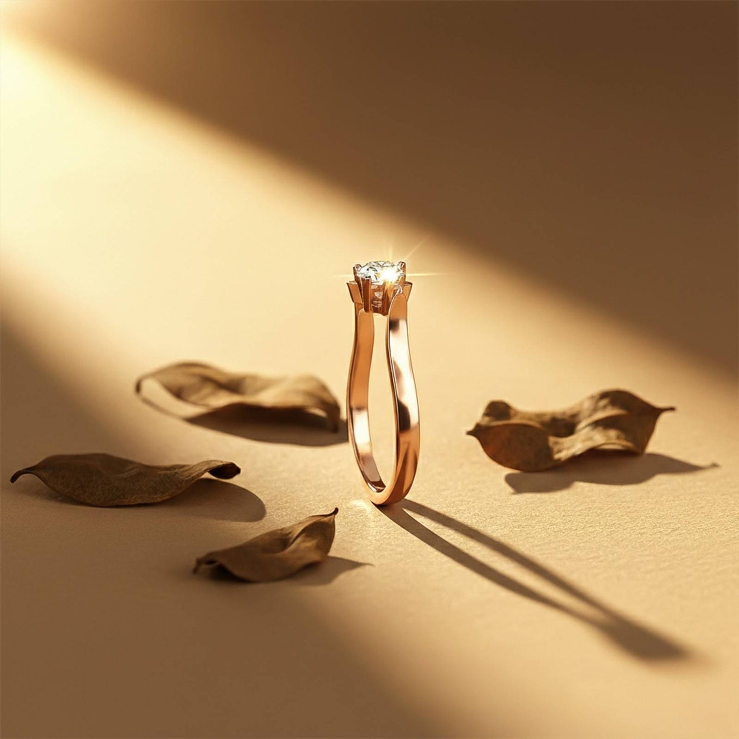 0.75Ctw Rory Crossover Moissanite Ring