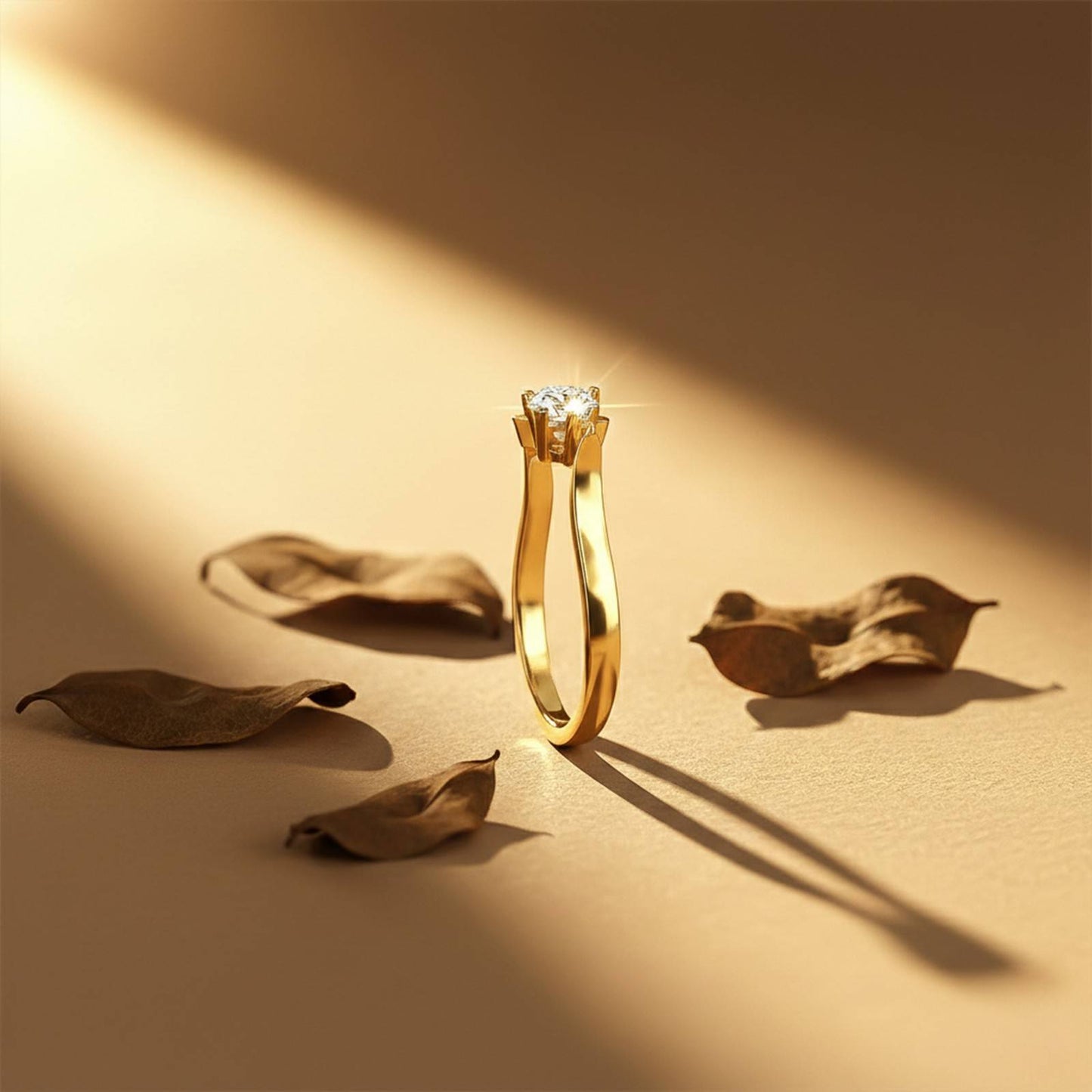 0.75Ctw Rory Crossover Moissanite Ring