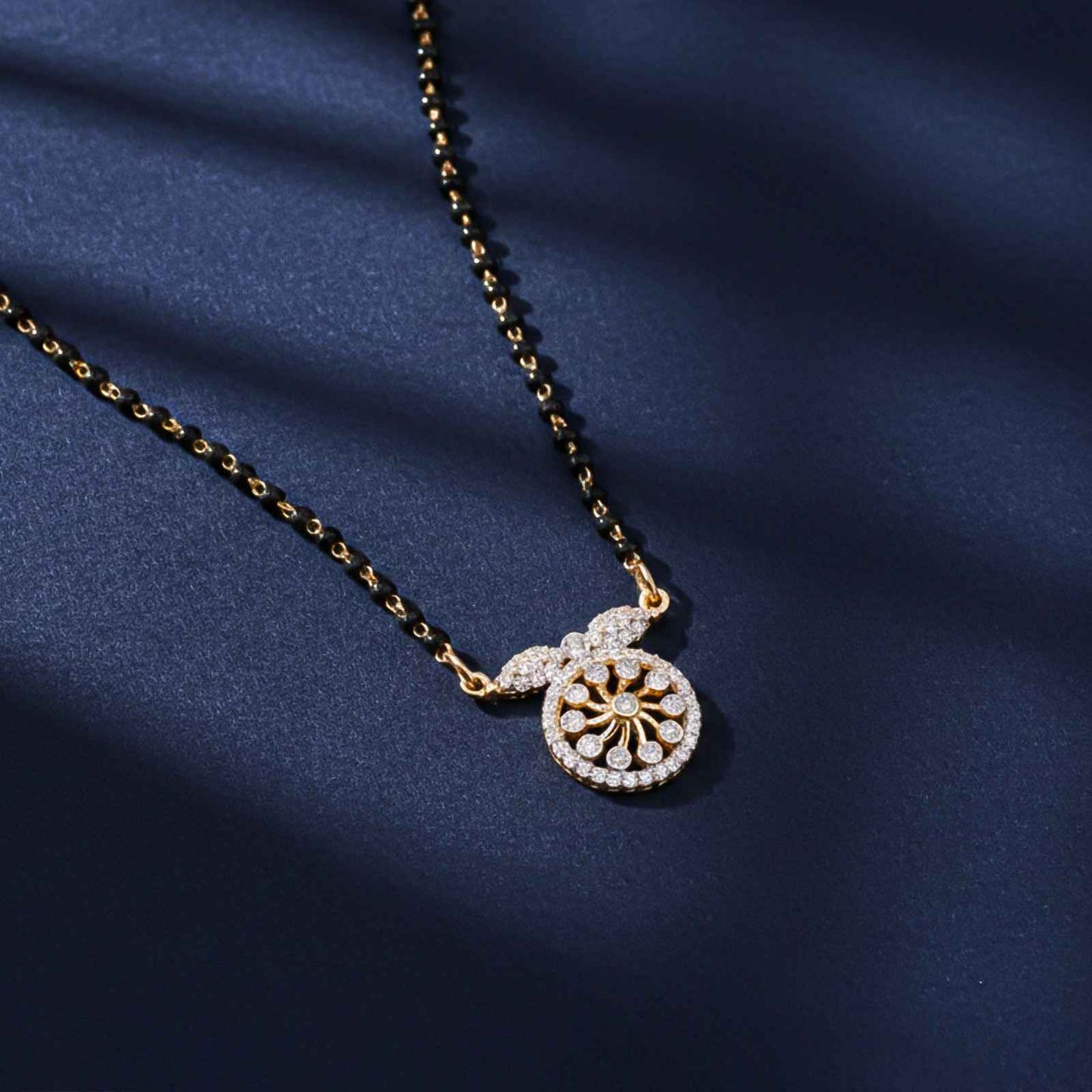 Golden Circle Of Life Mangalsutra