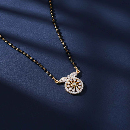 Golden Circle Of Life Mangalsutra
