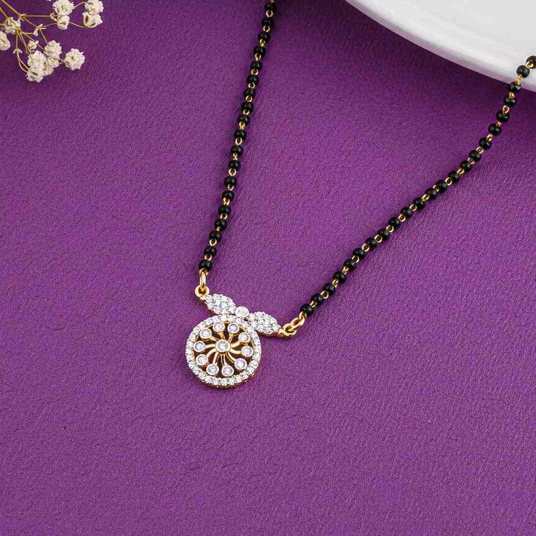 Golden Circle Of Life Mangalsutra