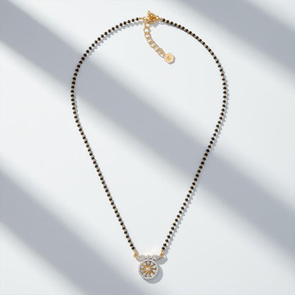Golden Circle Of Life Mangalsutra