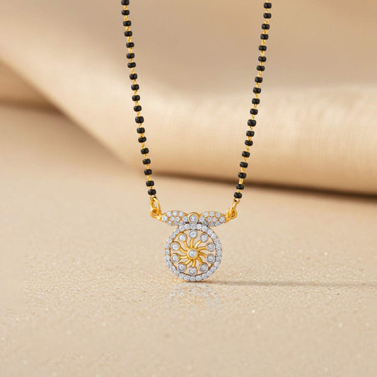 Golden Circle Of Life Mangalsutra