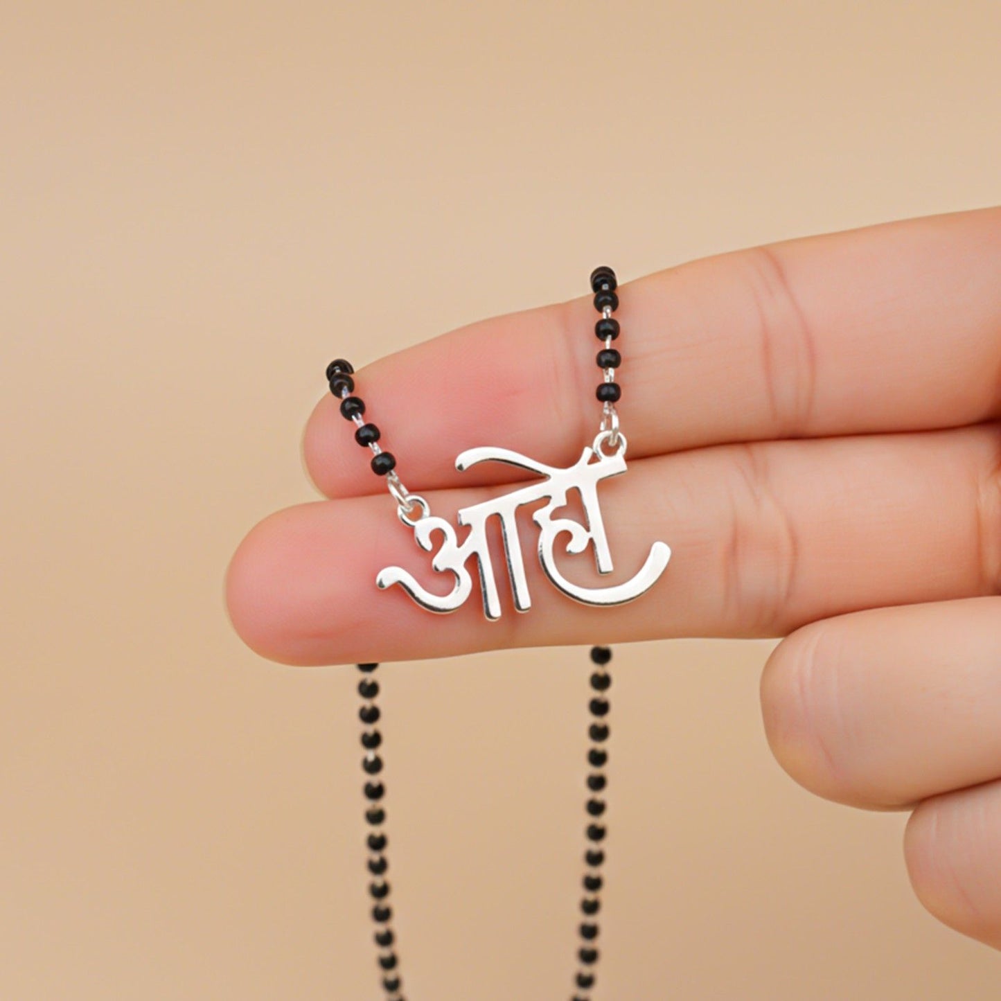 Silver AAHO (Husband) Mangalsutra