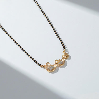 Golden Mini Ducks Theme Mangalsutra