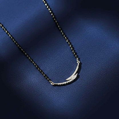 Silver Contemporary Diamond Mangalsutra