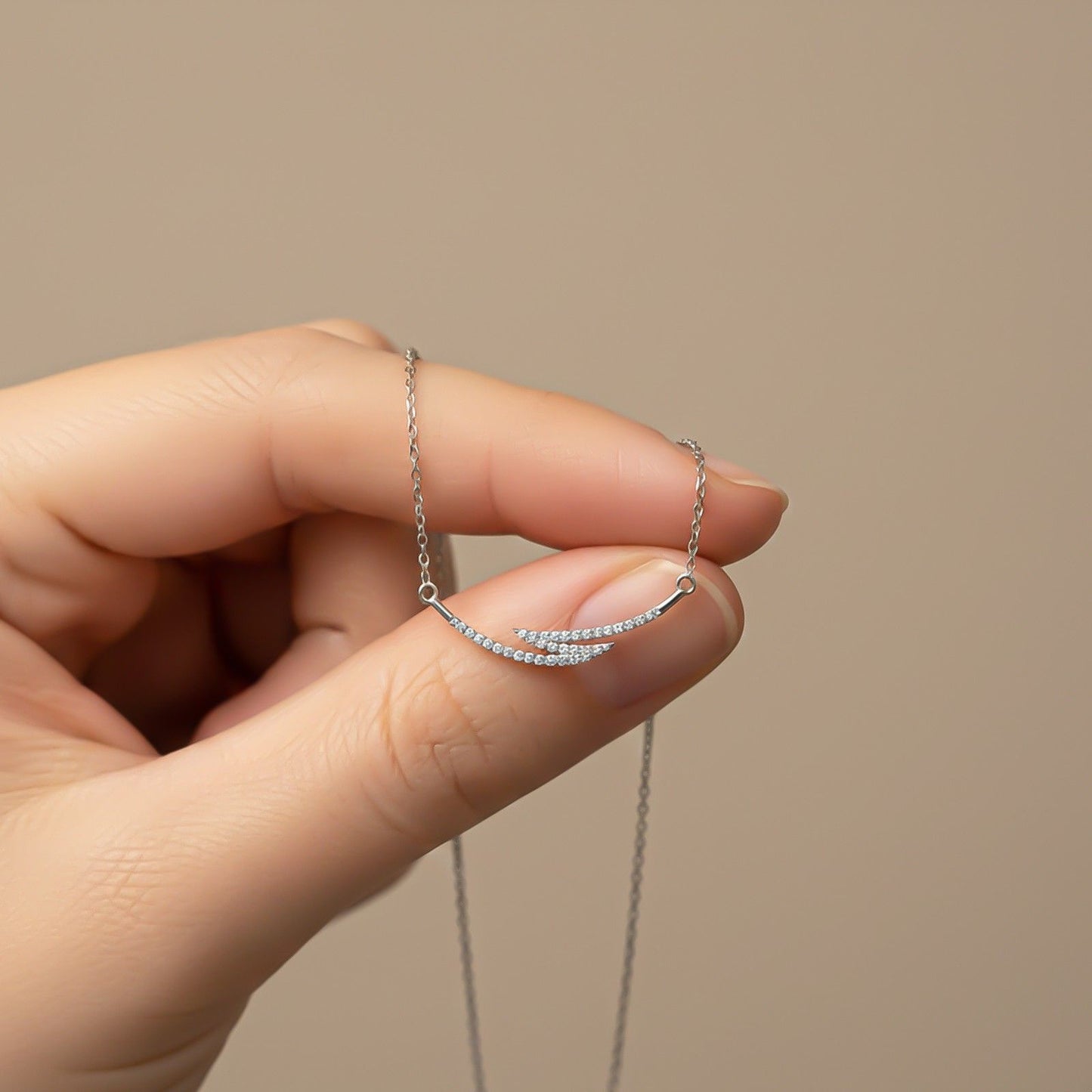 Silver Harmony Necklace For Her