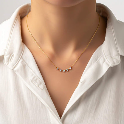 Golden Serenade Necklace For Women's