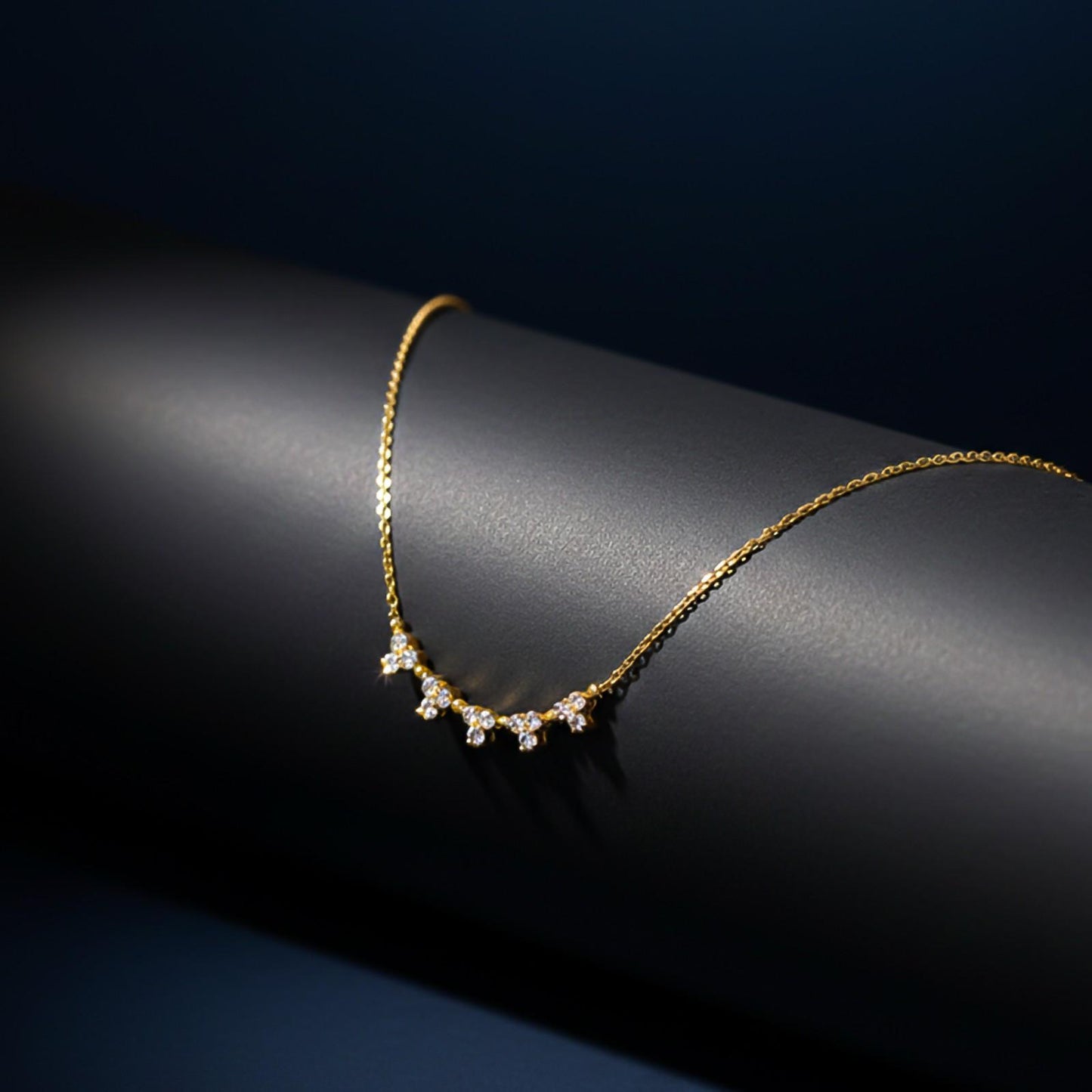 Golden Serenade Necklace For Women's