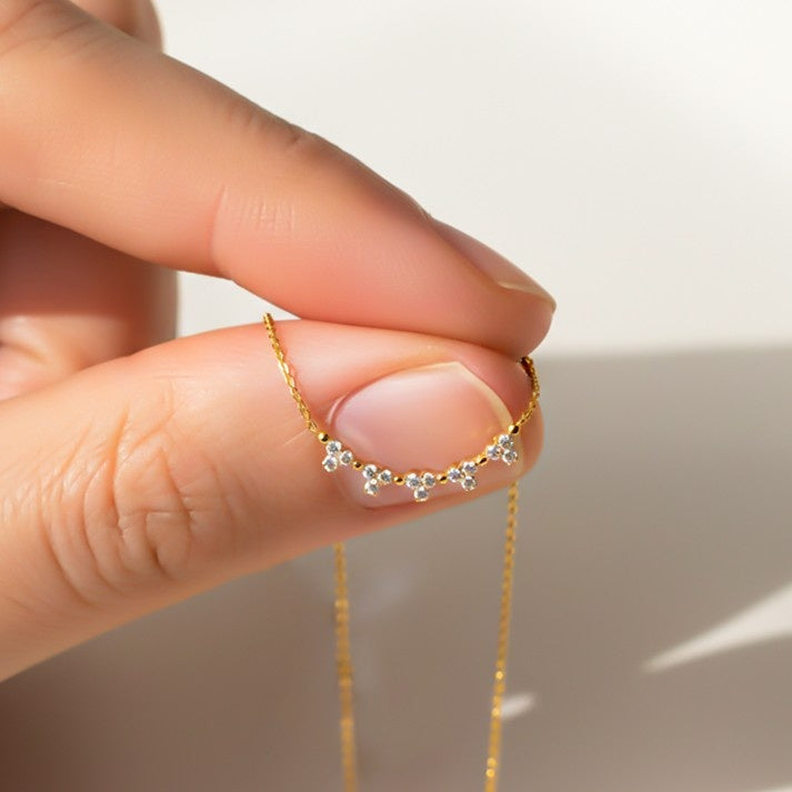 Golden Serenade Necklace For Women's