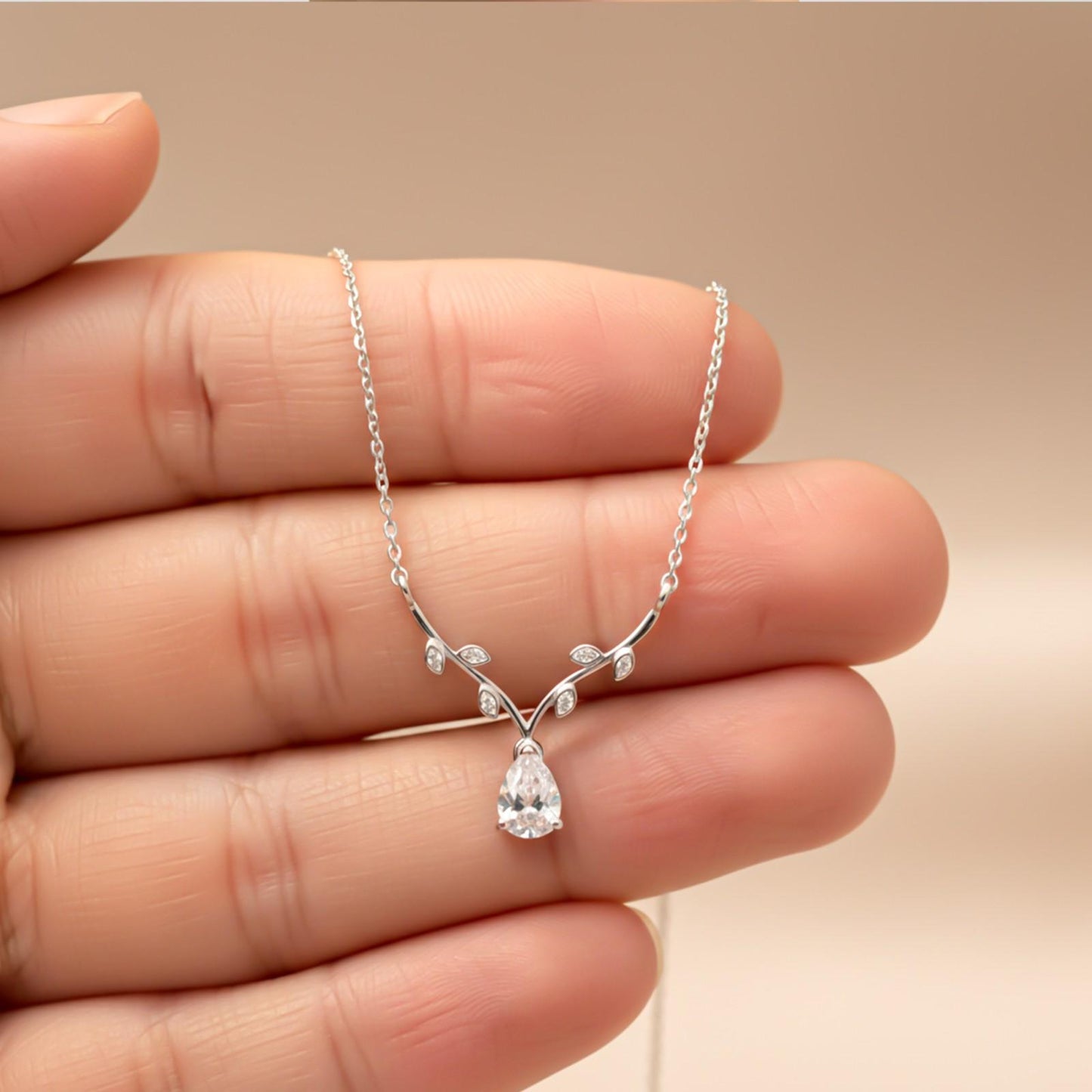 Silver Italian Link Chain Necklace