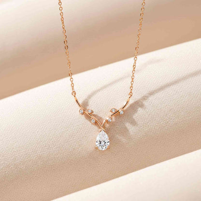 Rose Gold Italian Link Chain Necklace