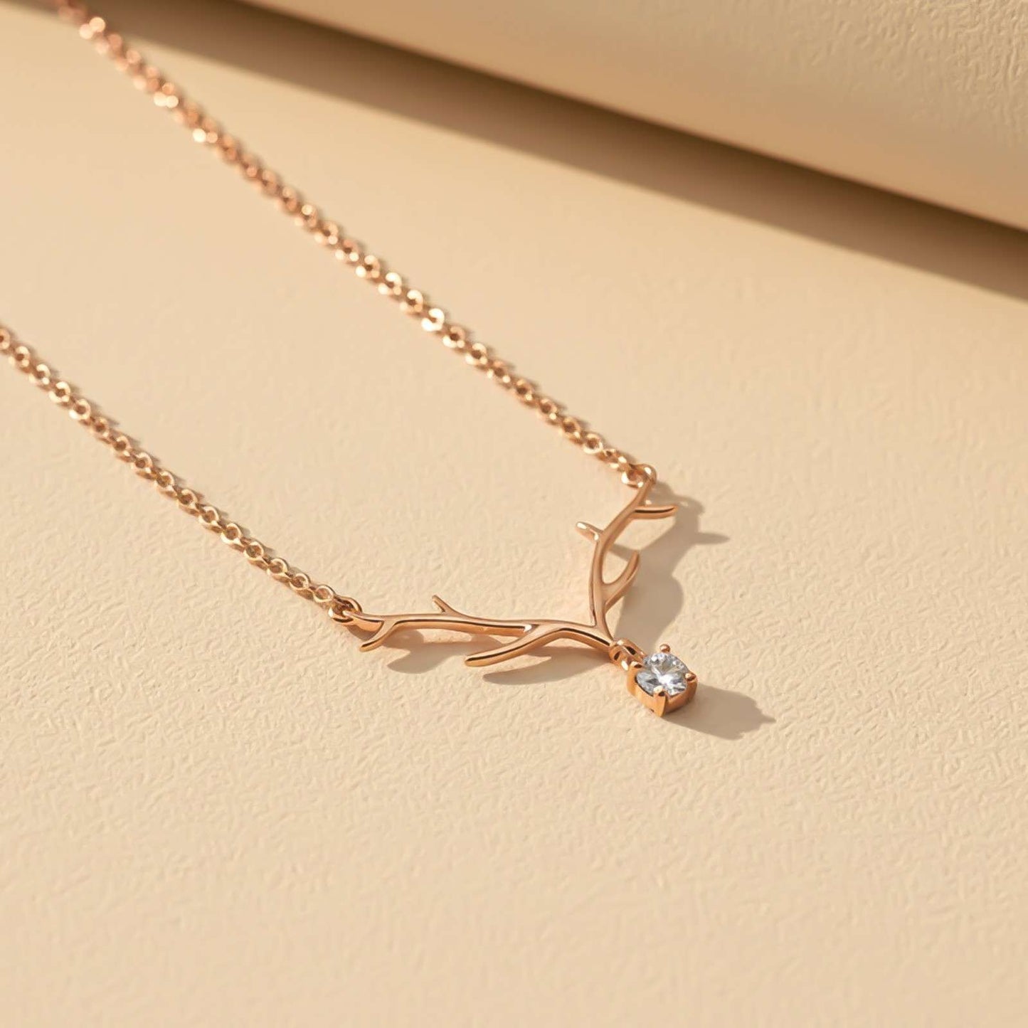 Silver Branch Spark Pendant Necklace