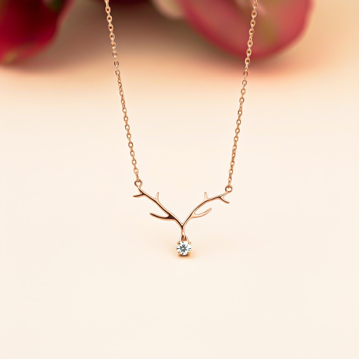 Silver Branch Spark Pendant Necklace