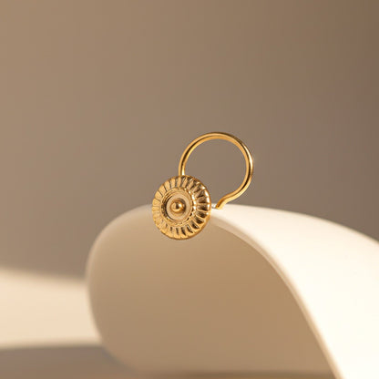 Golden Vintage Style Nose Stud