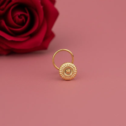 Golden Vintage Style Nose Stud