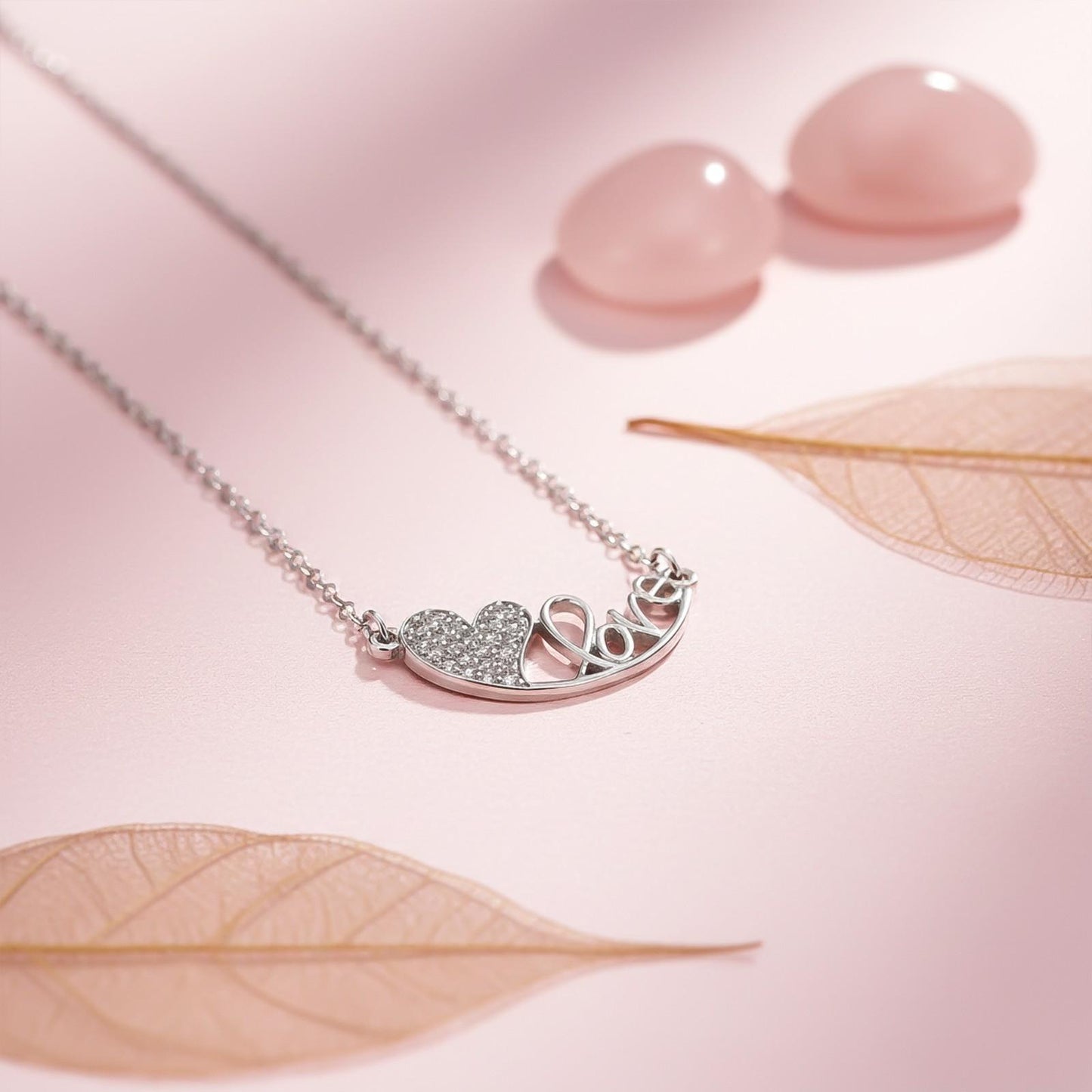 Silver Love Heart Pendant