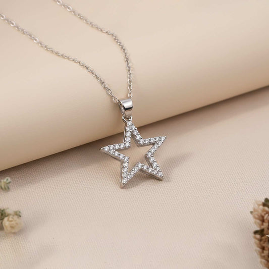 Sterling Silver Star Pendant