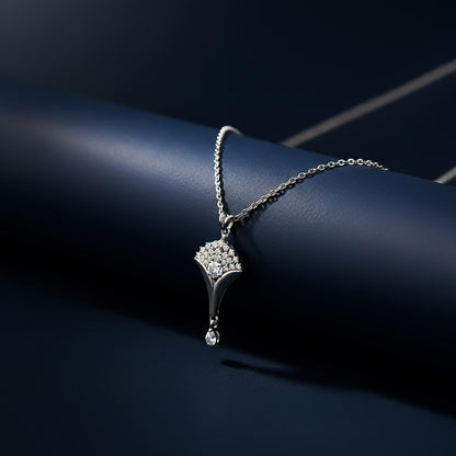 Silver Floral Bouquet Pendant