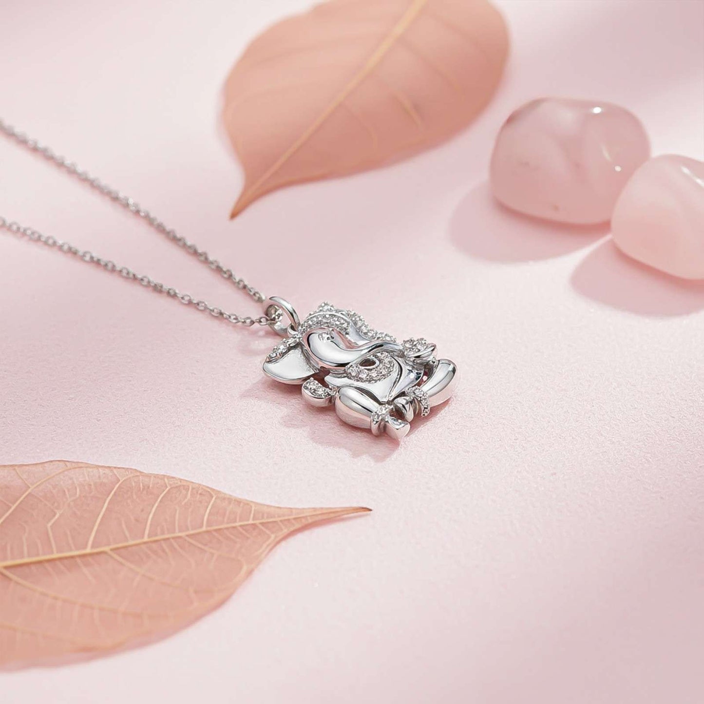 Silver Bal Ganesha Mini Pendant