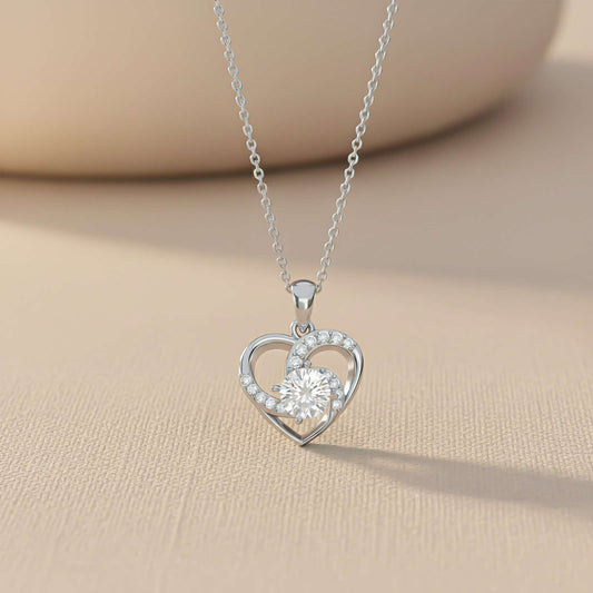 Sterling Silver Heart Love Pendant