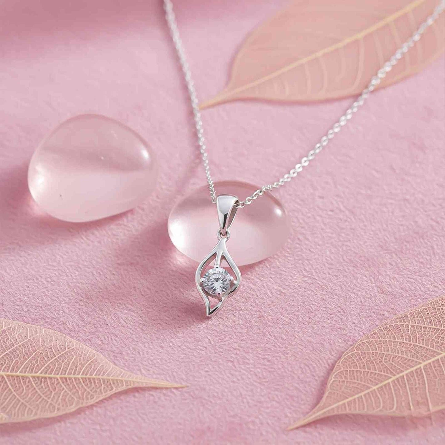 Sterling Silver Falling Dew Pendant
