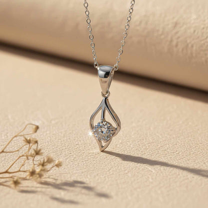 Sterling Silver Falling Dew Pendant