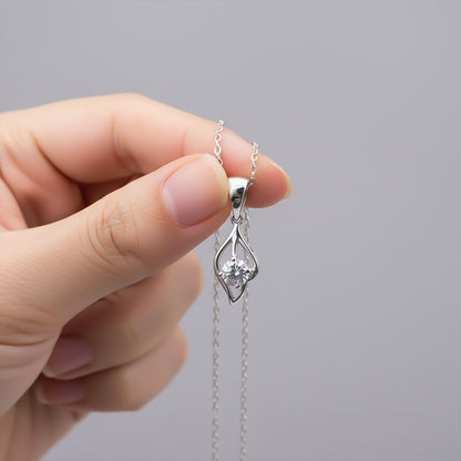 Sterling Silver Falling Dew Pendant