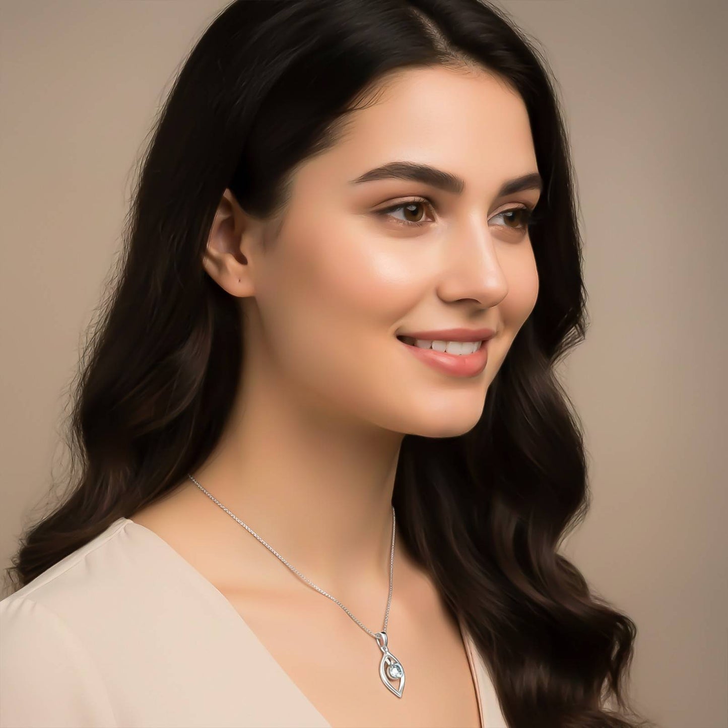 Silver Bling Queen Pendant