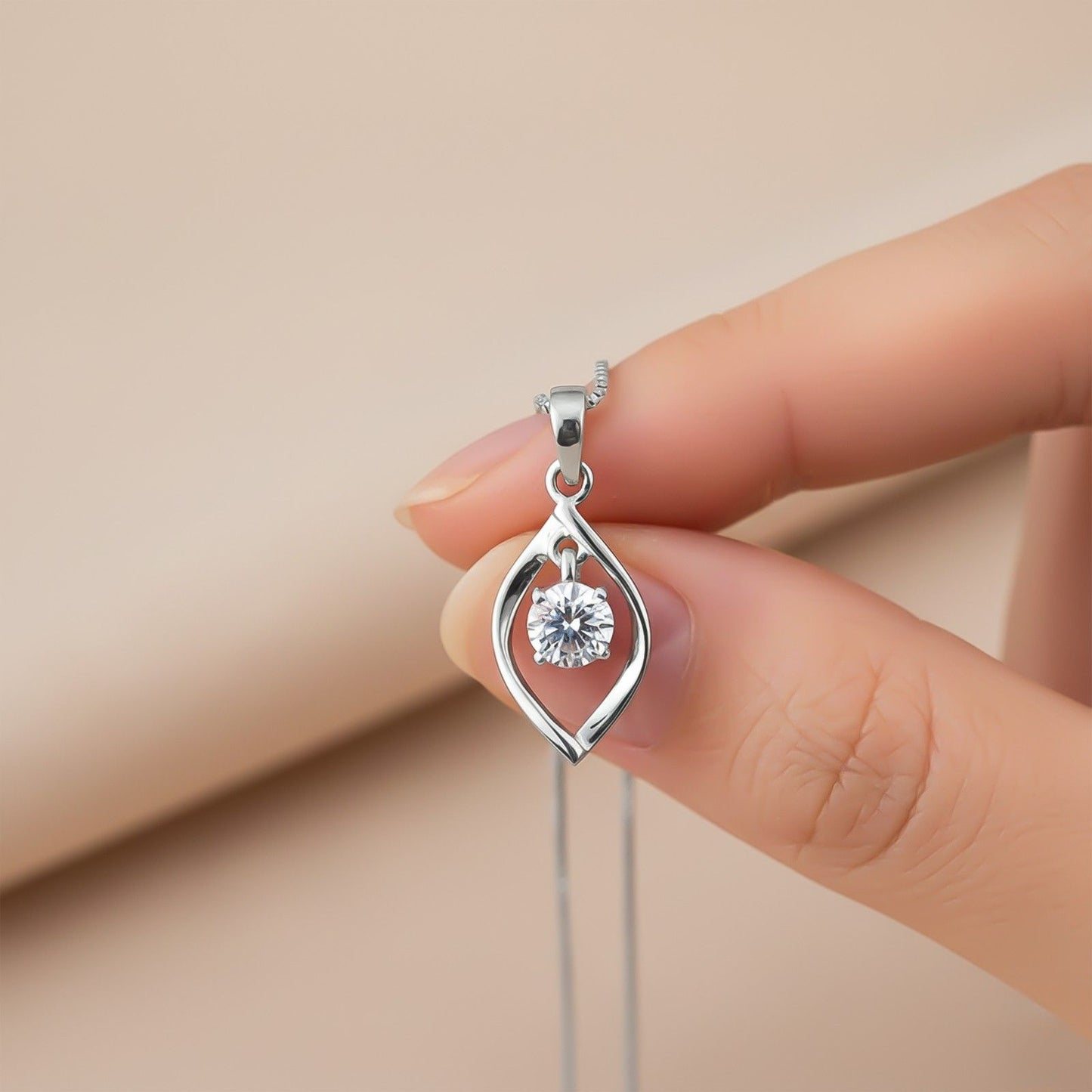 Silver Bling Queen Pendant