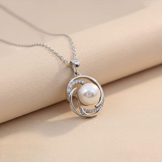 Silver Nature Soul Pearl Pendant