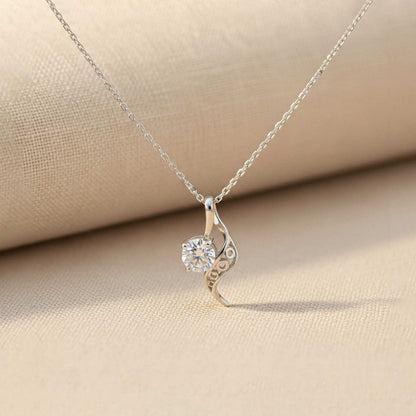 Silver Strand Pendant For Girls