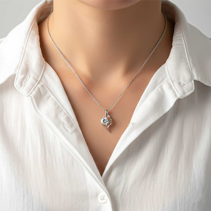 Silver Strand Pendant For Girls