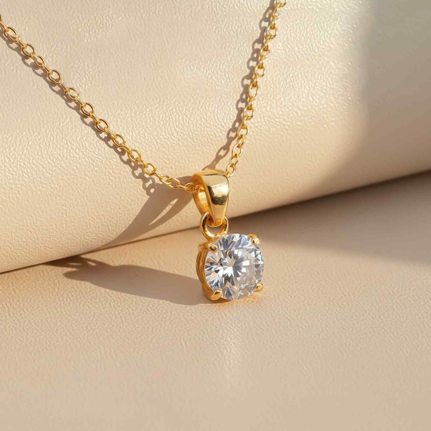 Golden Kohinoor Pendant