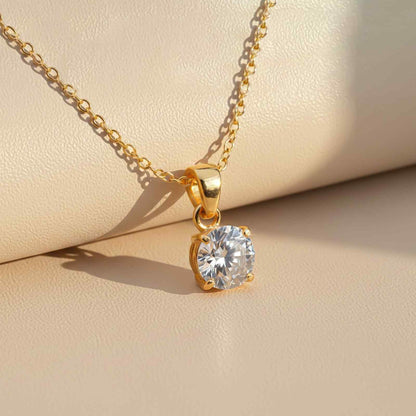 Golden Kohinoor Pendant