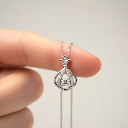 Silver Water Drop Pendant