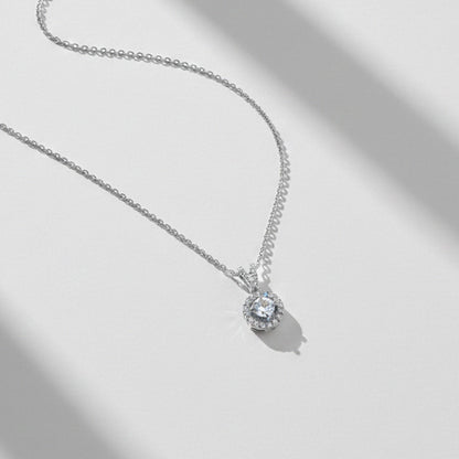 Silver Graceful Compass Pendant