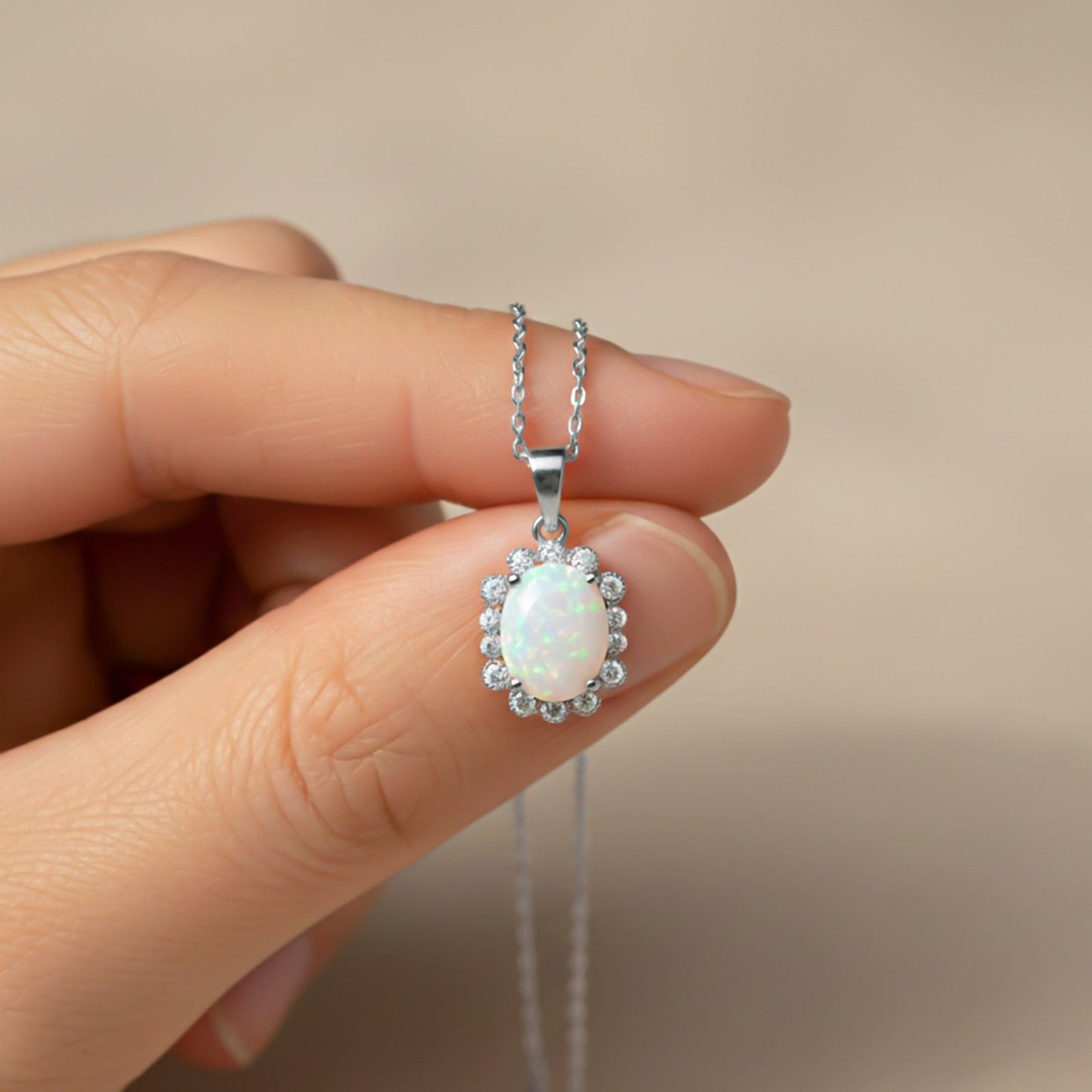 Silver Snow Queen Pendant