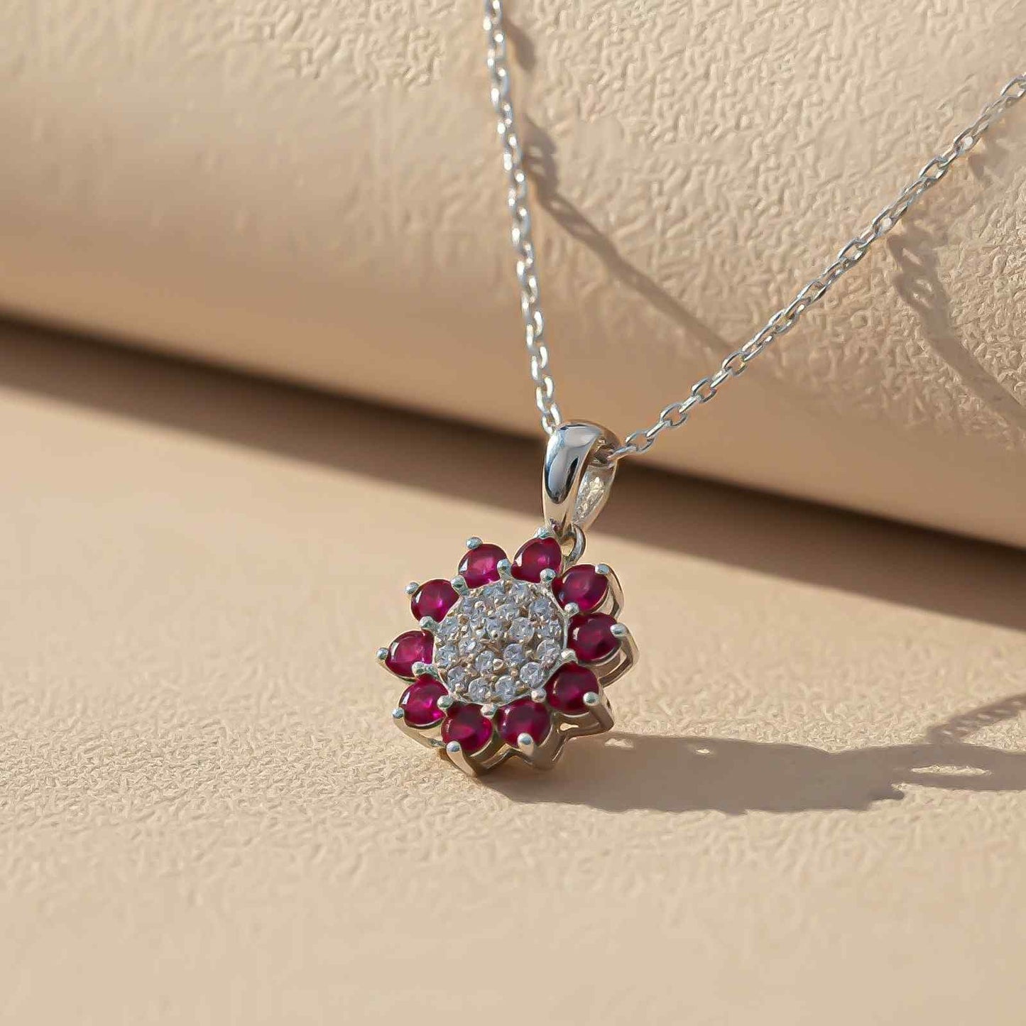 Silver Flory Penache Pendant