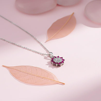 Silver Flory Penache Pendant