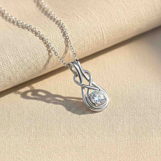 Silver Infinity Knot Pendant