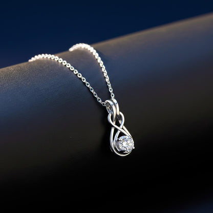 Silver Infinity Knot Pendant