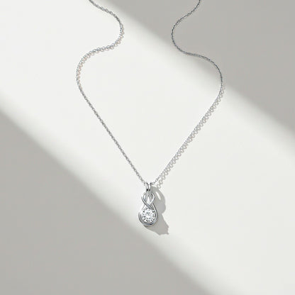 Silver Infinity Knot Pendant