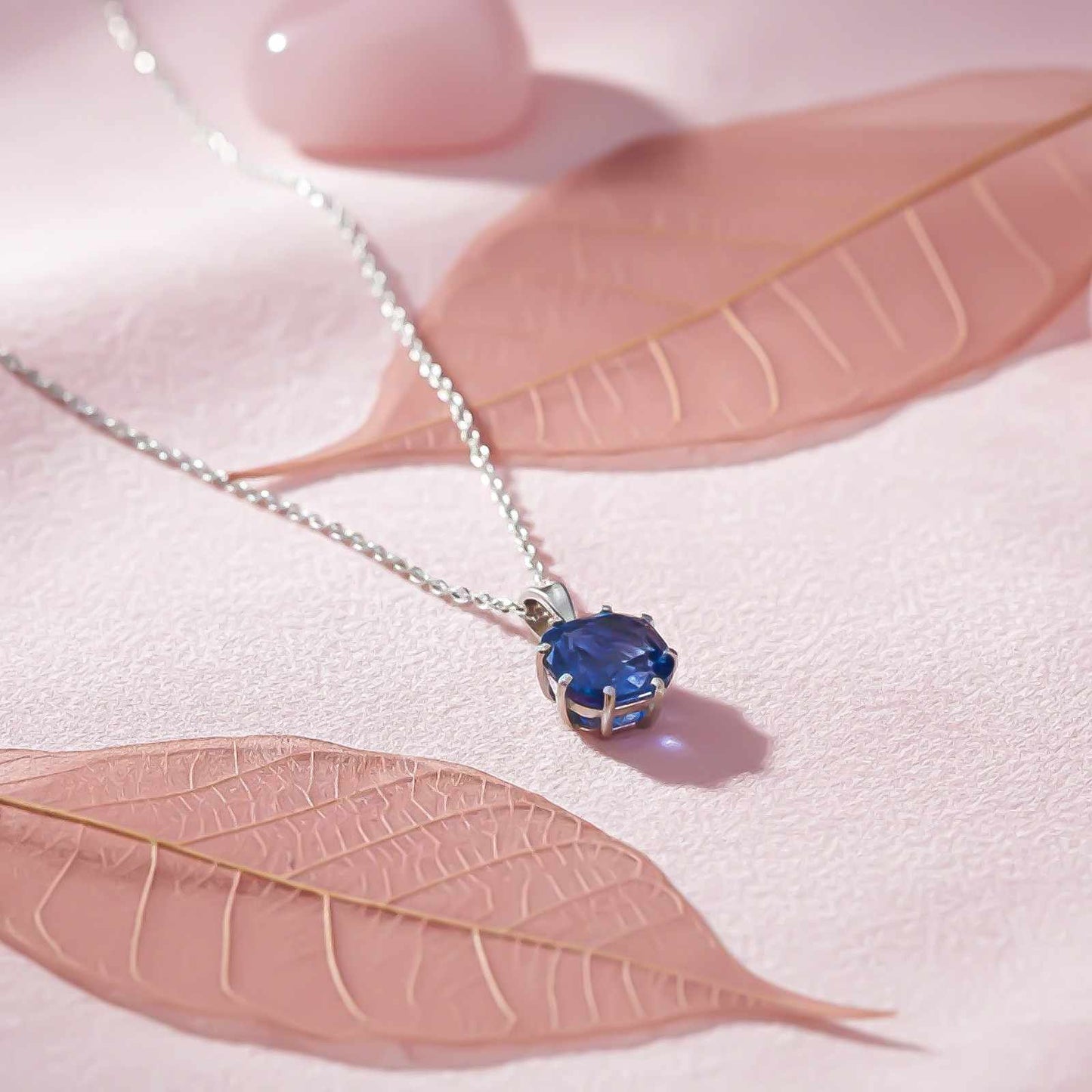 Silver Royal Blue Pendant