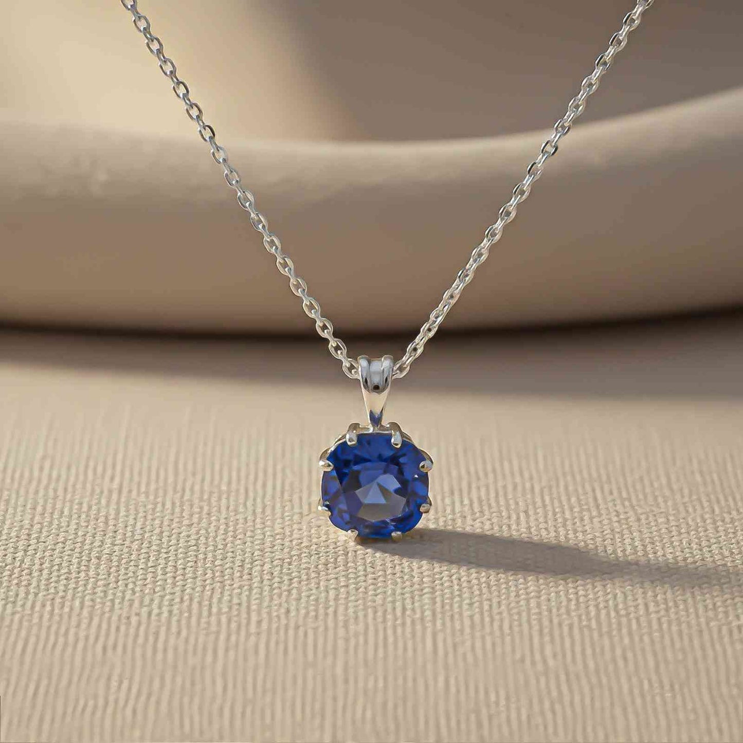 Silver Royal Blue Pendant