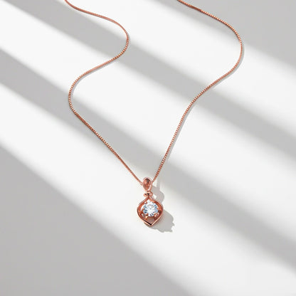 Rose Gold Winsey Dazzling Pendant