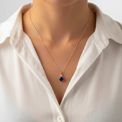 Rose Gold Mini Cute Pendant For Girls