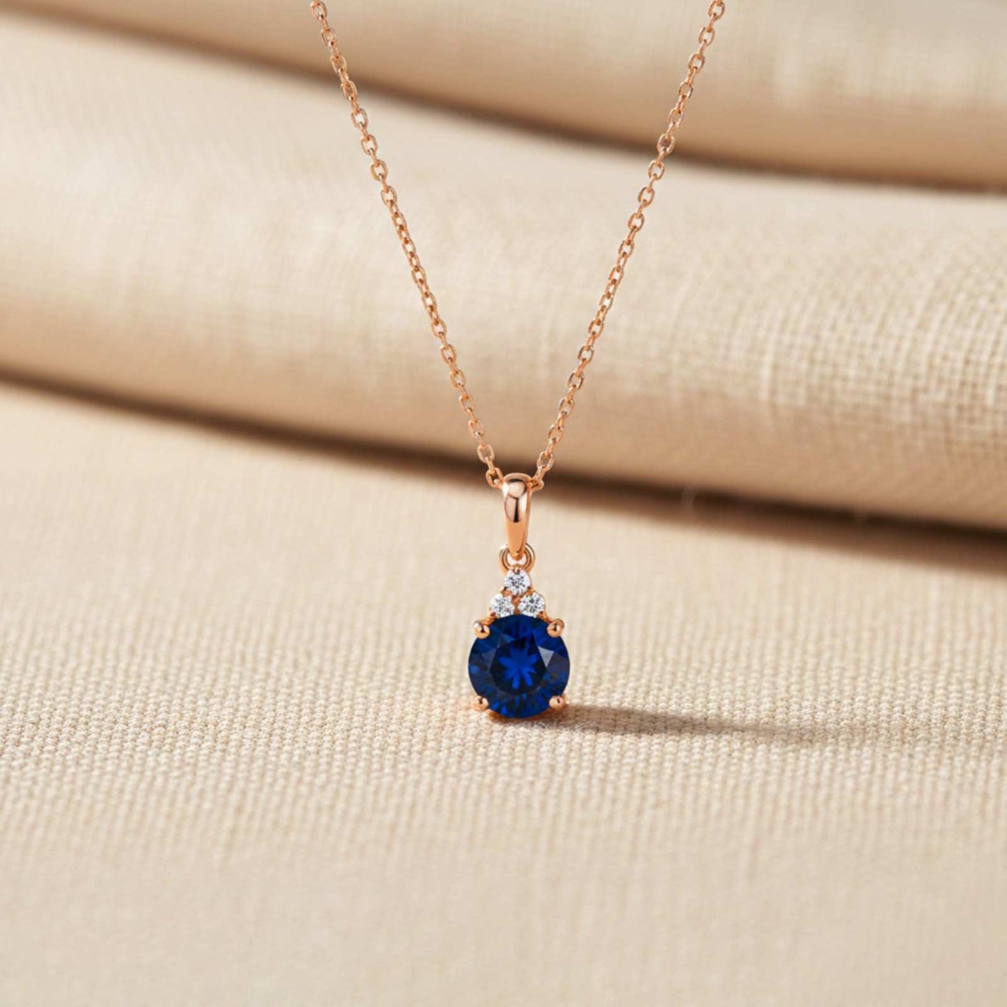 Rose Gold Mini Cute Pendant For Girls