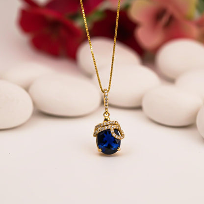 Silver Black Diamond Classic Halo Pendant